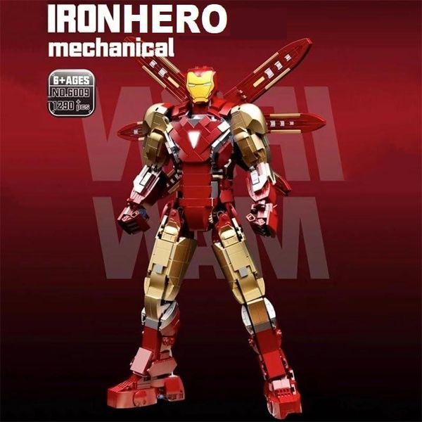 Конструктор Залізна людина Iron Man Mechanical Mark 85, 1339 деталь 2917770349612 фото