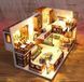3D Румбокс DIY House будиночок + Пилозахисний купол (M025-B) 2994250325120 фото 2