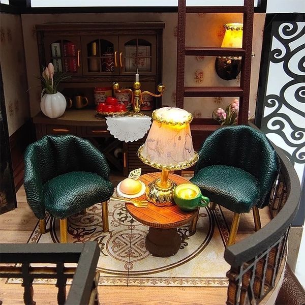 3D Румбокс DIY &laquo;Аntiquе House&raquo; + Пылезащитный купол M2132Z 2917770351707 фото