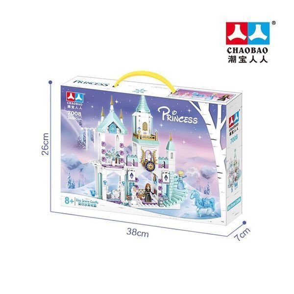 Конструктор Chaobao Крижаний замок Єльзи, 360 деталь 2917770350496 фото