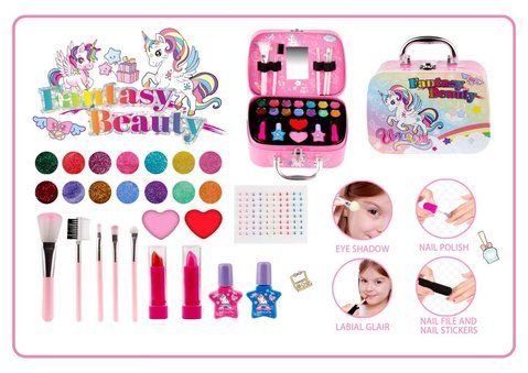 Набор детской косметики Fantasy Beauty в кейсе, 20 предметов 2917770347229 фото
