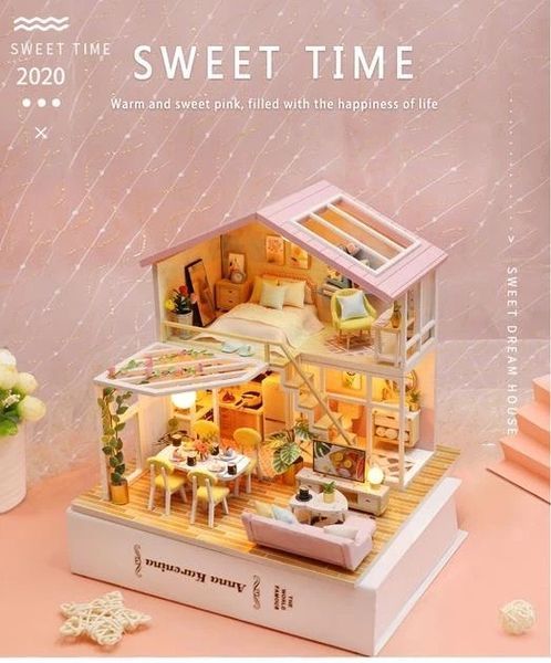 3D Румбокс DIY "Sweet Time" + Пылезащитный купол M2001Z 2917770351769 фото