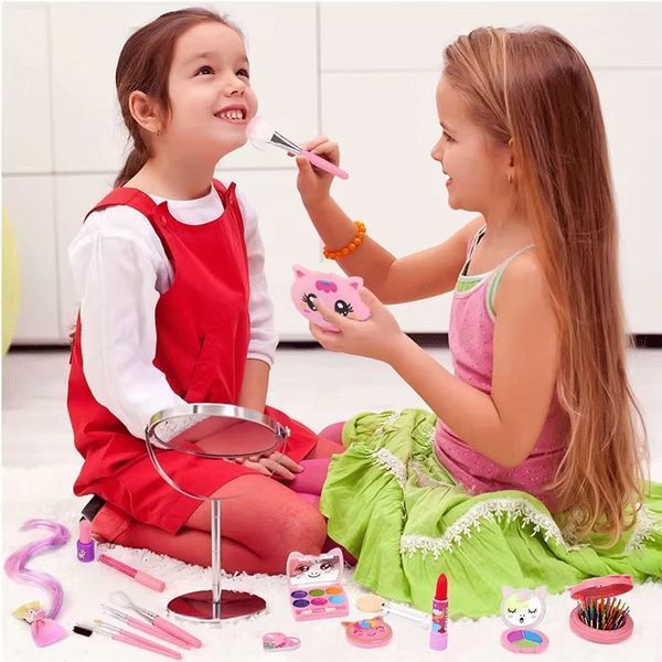 Подарочный большой набор детской косметики в стильном кейсе fantasy beauty 25в1, розовый 2917770347335 фото
