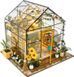 3D Румбокс DIY House &laquo;Солнечная оранжерея&raquo; + Пылезащитный купол (PC2306) 2917770351783 фото 1
