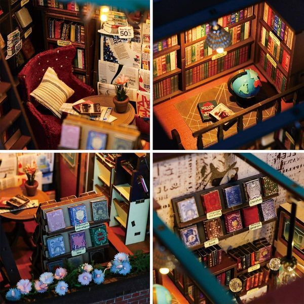 3D Румбокс DIY &laquo;Soul Bookstore&raquo; Книжная лавка M2314 2917770351820 фото