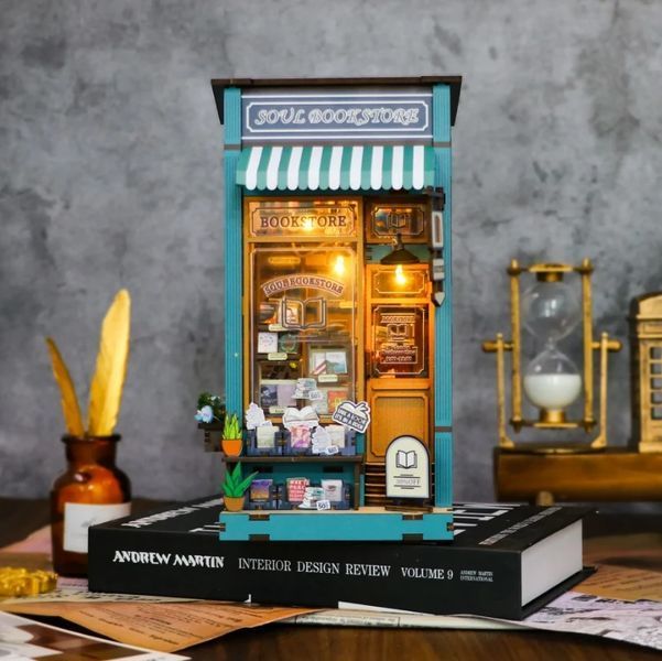 3D Румбокс DIY &laquo;Soul Bookstore&raquo; Книжная лавка M2314 2917770351820 фото