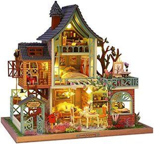 3D Румбокс DIY House Happy Jungle Resort + Пилозахисний купол ES002-B 2994250325526 фото