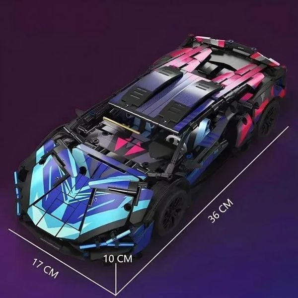 Конструктор Technik Lamborghini Si&aacute;n Cyberpunk, 1314 деталей 2994250346323 фото