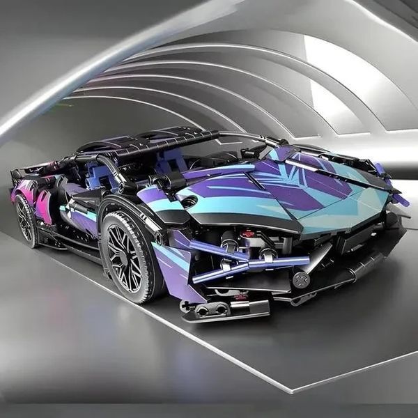 Конструктор Technik Lamborghini Si&aacute;n Cyberpunk, 1314 деталей 2994250346323 фото