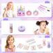 Набір дитячої косметики Princess Toy 25 предметів у валізі з сідіорогом фіолетовий 2917770347427 фото 5