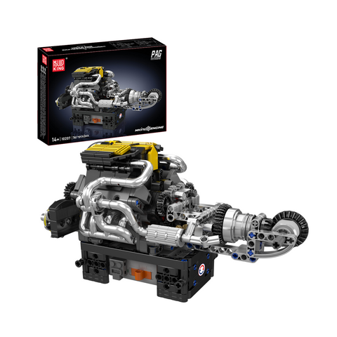 Конструктор Mould King 10207 Турбований двигун PAG V8, 761 деталей 2917770357310 фото
