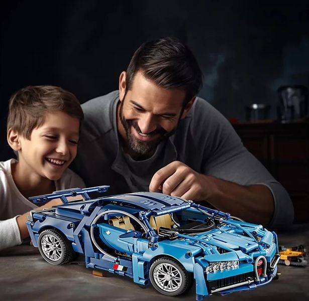 Конструктор Bugatti Chiron, 1280 деталей 2994250346361 фото