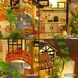 3D Румбокс DIY House Садовий будинок + Пилозахисний купол P018-B 2994250325663 фото 7