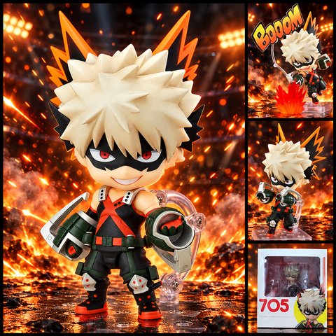 Фігурка Кацуки Бакуго (Katsuki Bakugo) із серії &laquo;Моя геройська академія&raquo; Nendoroid 705 2917770356290 фото