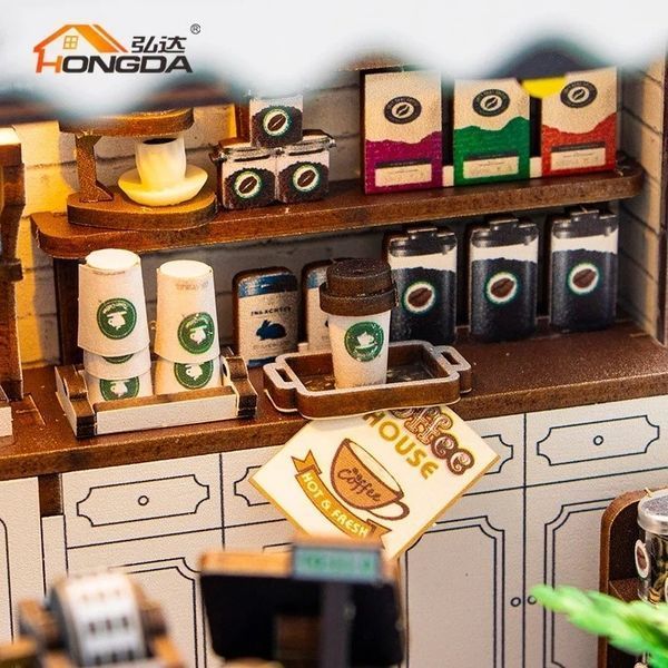 3D Румбокс DIY Coffee Rure + Пылезащитный купол M2506Z 2917770352001 фото