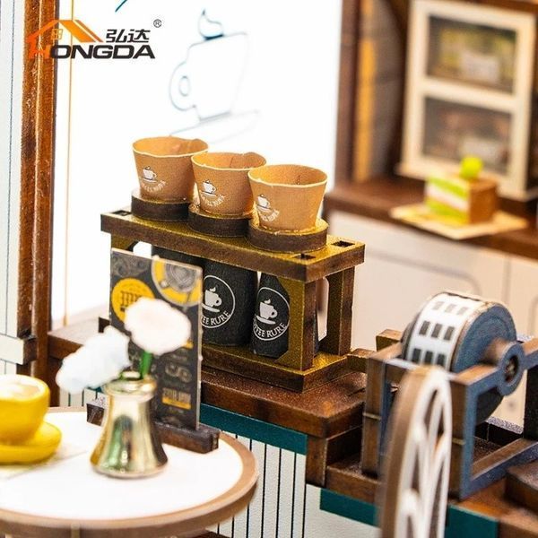 3D Румбокс DIY Coffee Rure + Пылезащитный купол M2506Z 2917770352001 фото