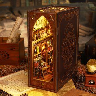 3D Румбокс DIY Бук Нук Library Book Бібліотека (SL-06A) 2917770346819 фото