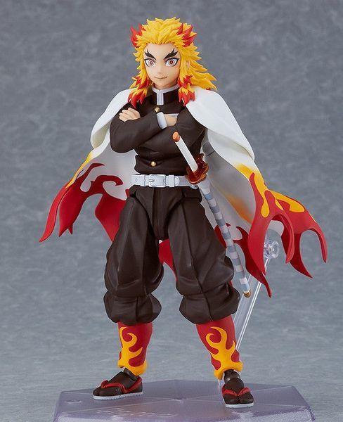 Фигурка Кёдзюро Рэнгоку из серии &laquo;Клинок, рассекающий демонов&raquo; figma 553 2917770354524 фото