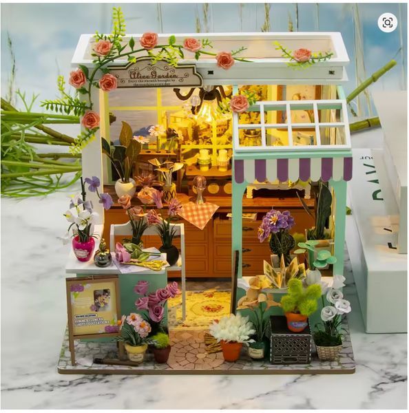 3D Румбокс DIY &laquo;Alice's Garden&raquo; + Пылезащитный купол M2507Z 2917770352025 фото